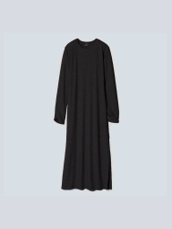 Жіноча сукня Uniqlo в рубчик 1159828226 (Чорний M)