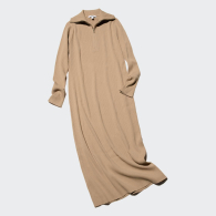 Женское платье Uniqlo в рубчик 1159833480 (Бежевый M)