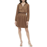 Жіноча сукня Tommy Hilfiger з екозамші 1159834652 (Коричневий 12)