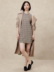 Короткое женское платье Banana Republic 1159835258 (Коричневый 8)