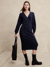 В'язана жіноча сукня Banana Republic 1159835768 (Синій S)