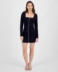 Женское джинсовое платье Guess на молнии 1159837725 (Синий XL)