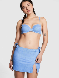 Пляжная юбка Victoria's Secret Pink с разрезом 1159832937 (Синий XL)