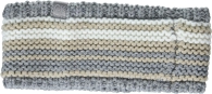 Вязаная повязка Calvin Klein с велюровой подкладкой 1159792841 (Серый, One size)