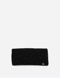 Вязаная широкая повязка Calvin Klein 1159799546 (Черный, One size)