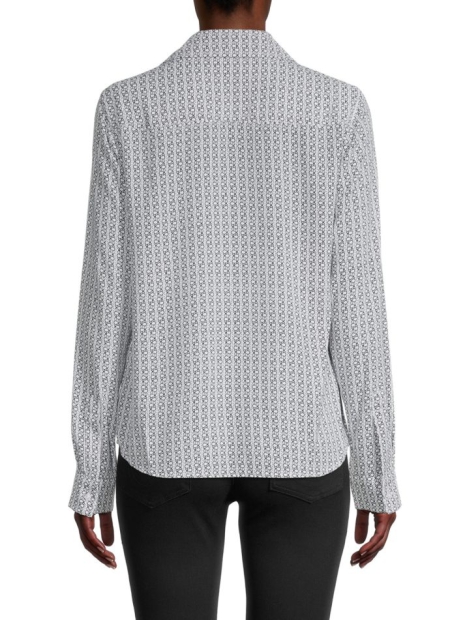 Женская рубашка Calvin Klein с принтом 1159795823 (Синий, XS)