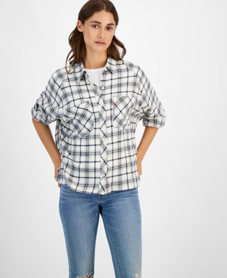 Жіноча сорочка Levi's 1159813694 (Білий, XS)