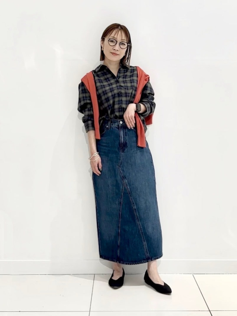 Фланелева сорочка Uniqlo в клітинку 1159831136 (Синій/Зелений S)