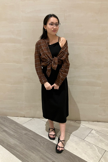 Женская фланелевая рубашка Uniqlo в клетку 1159833069 (Коричневый XXL)