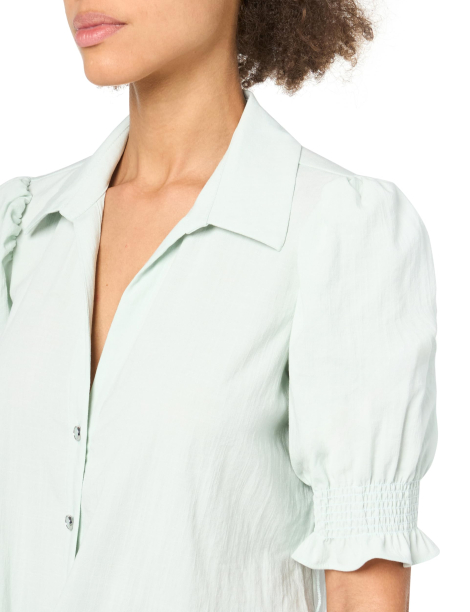 Женская укороченная рубашка Guess 1159835539 (Зеленый S)