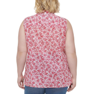 Женская рубашка Tommy Hilfiger без рукавов 1159787408 (Розовый, 2X)