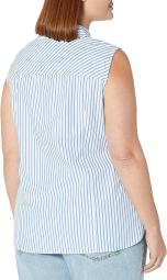 Жіноча сорочка в смужку Tommy Hilfiger без рукавів оригінал
