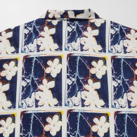 Женская рубашка Uniqlo коллекция Энди Уорхола 1159788285 (Синий, XXL)