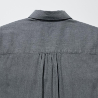 Женская рубашка UNIQLO 1159797806 (Серый, XL)