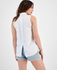 Женская рубашка Tommy Hilfiger без рукавов 1159808359 (Белый, M)