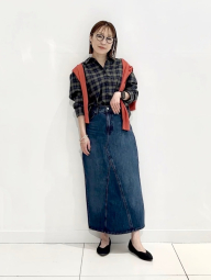 Фланелева сорочка Uniqlo в клітинку 1159831136 (Синій/Зелений S)