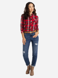 Жіноча сорочка US Polo Assn 1159831883 (Червоний M)