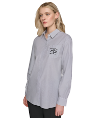 Сорочка з довгим рукавом Karl Lagerfeld 1159836634 (Білий XL)