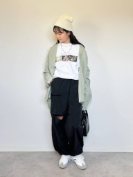 Легкая женская рубашка Uniqlo из льняной смеси 1159836994 (Зеленый S)