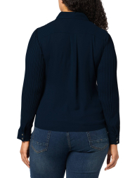 Женская легкая рубашка Tommy Hilfiger 1159837539 (Синий L)
