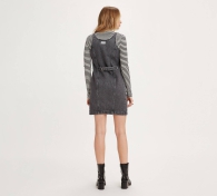 Джинсовое мини-платье Levi's сарафан 1159799659 (Черный, XS)
