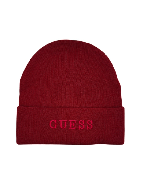 Шапка жіноча Guess з вишитим логотипом оригінал