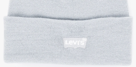 Шапка женская Levi's с логотипом 1159800679 (Голубой, One size)