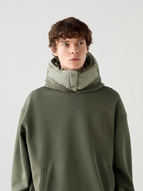 Стильний капюшон від UNIQLO 1159820616 (Зелений One size)