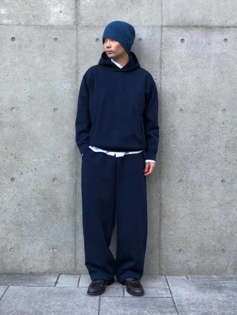 Стильна шапка-біні UNIQLO HEATTECH 1159826777 (Синій One size)