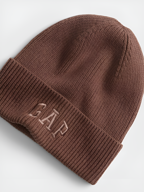 Вязаная шапка GAP 1159836763 (Коричневый One size)
