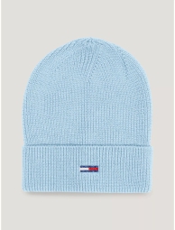 Вязаная шапка - бини Tommy Hilfiger 1159797273 (Голубой, One size)