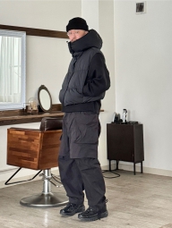 Стильный капюшон от UNIQLO 1159828188 (Черный One size)