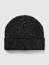 Женская вязаная шапка GAP с пайетками 1159834895 (Черный One size)