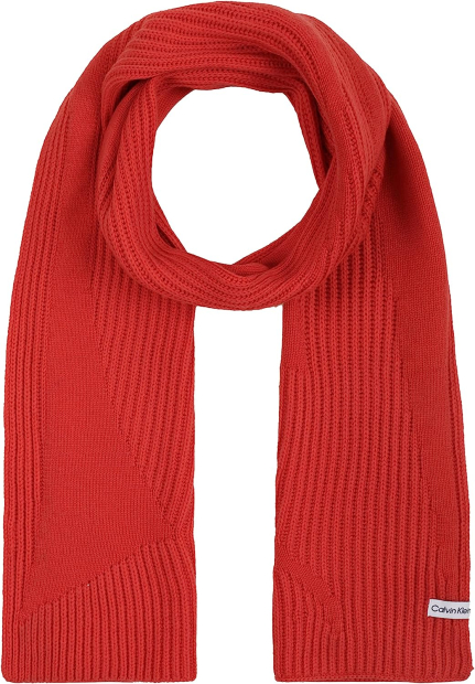 Женский шарф Calvin Klein 1159783700 (Красный, One size)