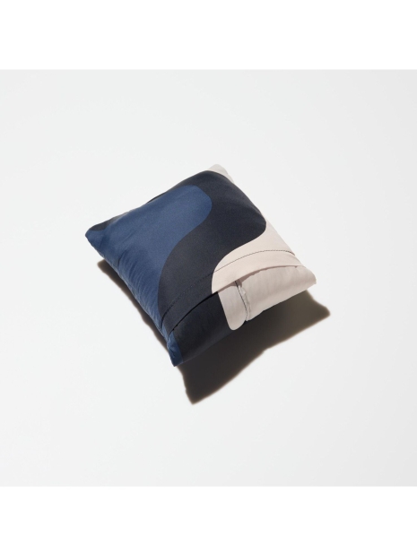 Утеплений шарф Uniqlo, що складається, з підкладкою 1159828097 (Синій One size)