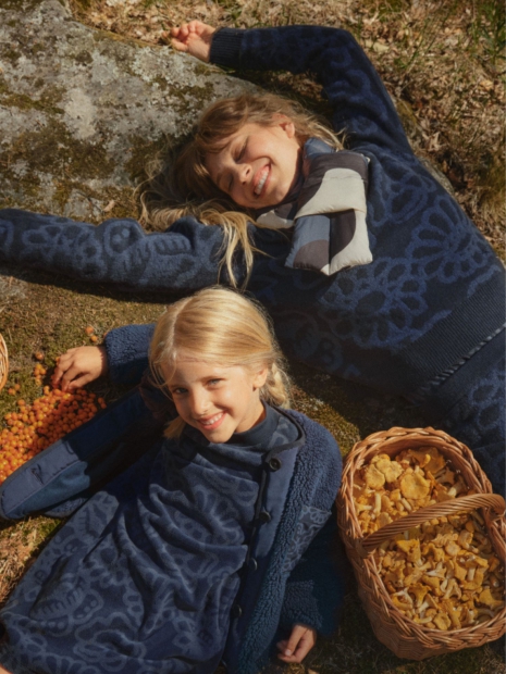 Утеплений шарф Uniqlo, що складається, з підкладкою 1159828097 (Синій One size)