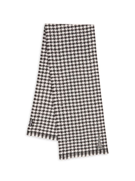 Женский шарф Karl Lagerfeld Paris 1159829376 (Черный/Белый One size)