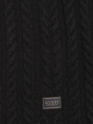 Вязаный шарф Guess с логотипом 1159826977 (Черный One size)