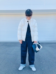 Утеплений шарф Uniqlo, що складається, з підкладкою 1159828097 (Синій One size)