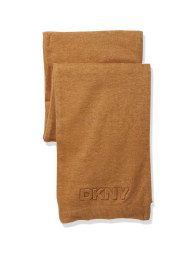 Женский шарф DKNY с логотипом 1159838114 (Коричневый One size)