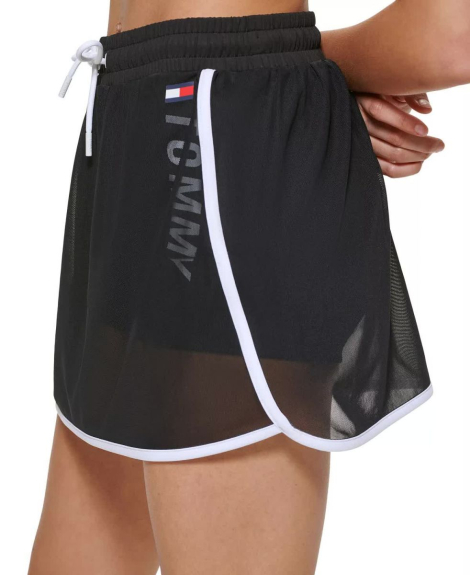 Женские шорты-юбка Tommy Hilfiger спортивные 1159770381 (Черный, XL)