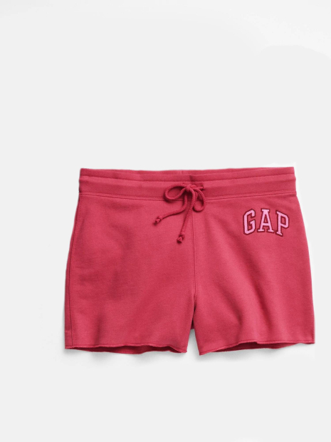 Женские шорты GAP спортивные с логотипом 1159771395 (Розовый, S)