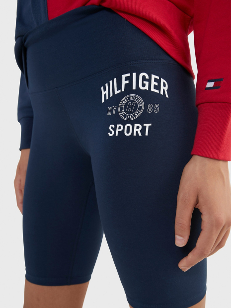 Леггинсы-шорты Tommy Hilfiger велосипедки 1159778155 (Синий, M)