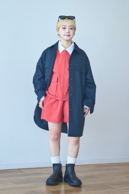 Жіночі шорти UNIQLO з кишенями 1159835430 (Помаранчевий S)