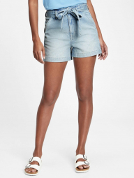 Женские джинсовые шорты GAP с высокой посадкой 1159758917 (Голубой, 33)