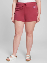 Женские шорты GAP спортивные с логотипом 1159776784 (Розовый, XXL)