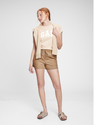 Женские шорты GAP с карманами 1159771397 (Светло-коричневый, L)