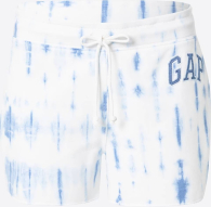 Женские шорты GAP спортивные с принтом тай-дай 1159773311 (Белый, XL)