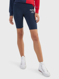 Леггинсы-шорты Tommy Hilfiger велосипедки 1159778155 (Синий, M)