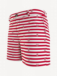 Женские шорты Tommy Hilfiger в полоску 1159779516 (Белый/Красный, 4)